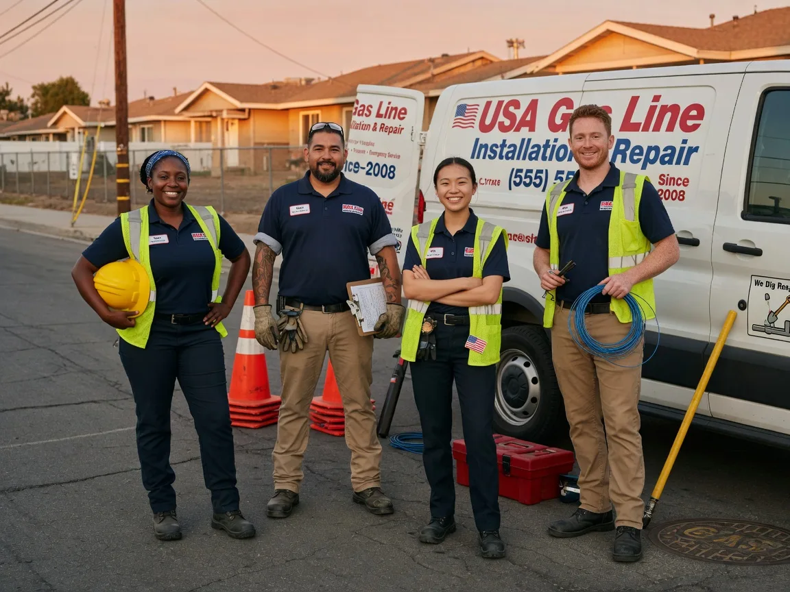 Gas Line Installation company in Calera, OK